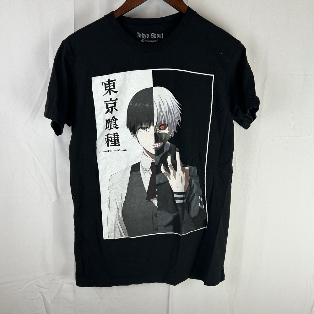 Tokyo Ghoul Graphic T Shirt Men's Medium Short Sleeve‎ Black